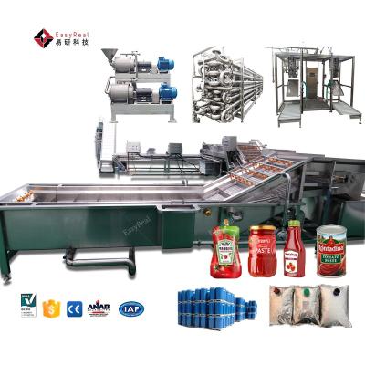 Cina Industrial Pure Hot and Cold Break Tomato Paste Maker Making Machine Processing Machinery Manufacturer in vendita