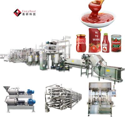 Cina Automatic Africa Tomato Paste Pulp Catchup Processing Machinery Making Machine for Making Tomato Sauce in vendita