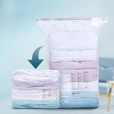 China Premium Sustainable Vacuum Strong Compression Premium Space Saver Vacuum Cube Storage Seal Bag For Clothes for sale