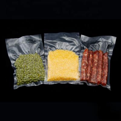 China Recyclable Barrier Food Package Airtight Seal 3 Side Sealed Transparent Custom Printed Plastic Bags for sale