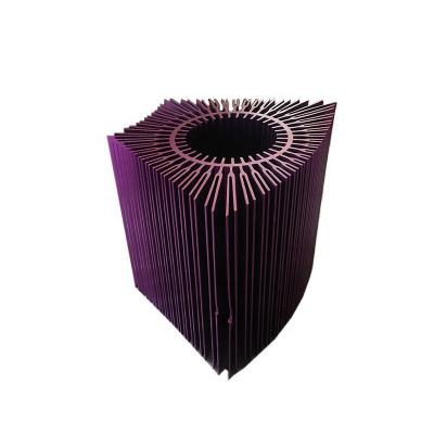 China Aluminum Profile Manufacturer For LED With Machining Anodized Finish Aluminum Extruded Waterproof Heatsink Customed for sale