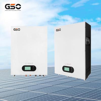 China 48v battery lithium ion lifepo4 100ah solar power wall mounted home use 5KWH container OEM 100ah for sale