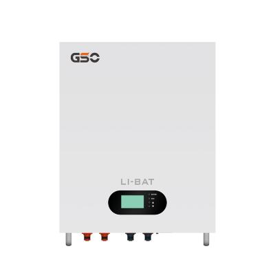 China Home Appliances Gso 48v 100ah Lifepo4 Battery Lithium Battery Wall Mounted Li Ion Power Wall Home Storage Battery for sale