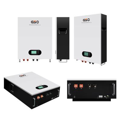 China Home Appliances Gso Power Wall Lithium Storage Lifepo4 Battery 48v 100ah 200ah 10kw Lifepo4 48v Solar Power Wall For Home for sale