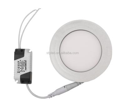 China Embeded plafon led panel light 18w round included and surface mounted available for sale