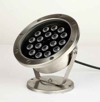 China Garden DC24V IP68 Pool Led Underwater Spot Light 6W 12W 18W 24W for sale