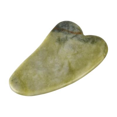 China Facial Jade Gua Sha Stone Tool Gua Sha Sha Massage Board For Beauty Body Care for sale