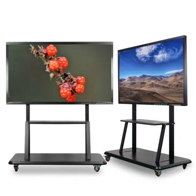 China Meeting/Training/Advertising 2021 32 Inch Aluminum Alloy 20 LED Display Frame IR Touch High Quality Smart Dots Interactive Boards For Classroom for sale