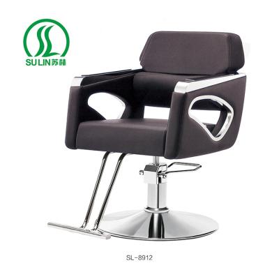 China Mordern Beauty Hair Salon Chair Trade Hairdressers Porcelain Sale Leather Customized Style Furniture Pcs Fancy Color for sale