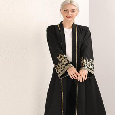 China Plain Dyed Lush In Wholesale Banjul Muslim Design Muslim Abaya For Women Abaya Dress for sale