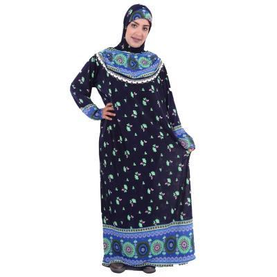 China Mixed Women Islamic Muslim Dress Clothing Pattern Long Sleeves Long Baju Quilting Muslim Dress for sale