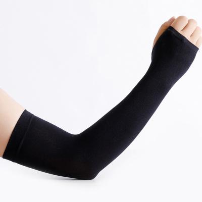 China Moq Breathable Custom Sports Stockings Protective Cooling Seamless Knitted UV Arm Sleeve for sale