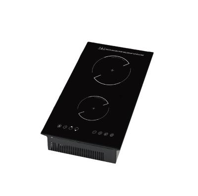 China Hotel 3000W Induction Cooktop Electric Induction Stove Double Hob Cooker Cooker for sale