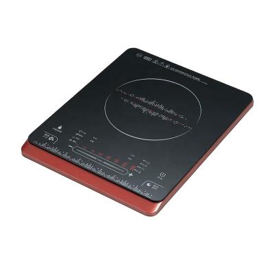 China Hotel Black Crystal Induction Cooker Plate 2200W for sale