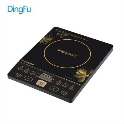 China Hotel Knob Control Copper Coil Induction Cooker 2000W CB CE Cheaper Price Hot Sale Model for sale