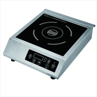 China Hotel Factory Price 3500W 304 Stainless Steel Housing Commercial Induction Cooker for sale