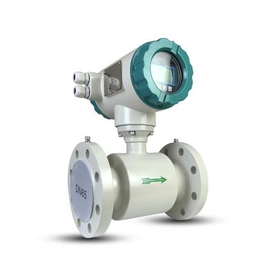 China PTFE/PFA/F46/Neoprene/Polyurethane Sludge Flow Meter Chemical Magnetic Electromagnetic Liquid Flow Meter Water Flow Meter for sale