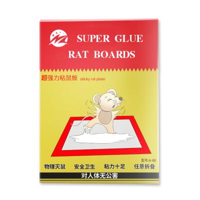 China Sustainably Easy To Place Sticky Mouse And Rat Raised Sticky Glue Trap Boards for sale