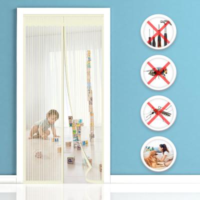 China Modern Home Magnetic Closure Anti Mosquito Curtains Insect Door Screen Simple To Use And Quick To Install for sale