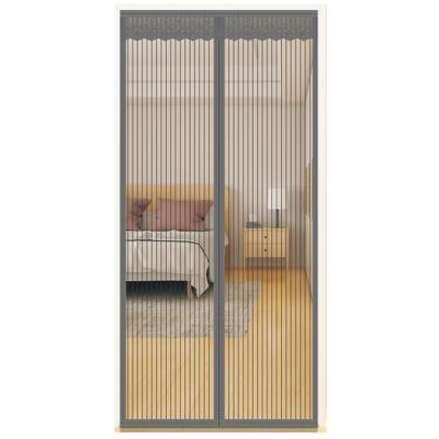 China New Modern Rise Custom Magic Magnetic Sliding Door Mesh Door Screen Curtain for sale