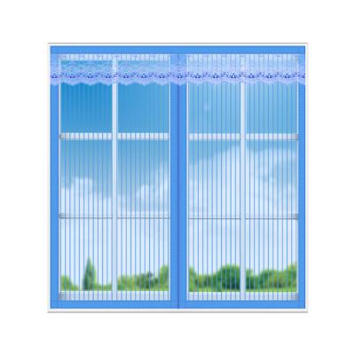 China Small Modern Net Fly Through Flexible Open Narrow Magnets Insect Window Screen for sale