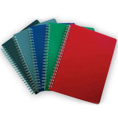 China Wholesale Spiral School Dotted Grid Color Spiral Notebook Pure Metal Coil Notebook With Inner Sheets for sale