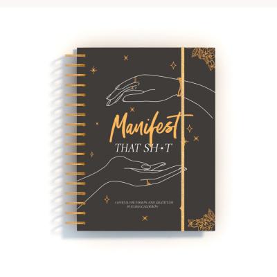 China 2022 Spiral Chinese Factory Supply Custom Size Logo Brown Thick Spiral Coil Notebook for sale