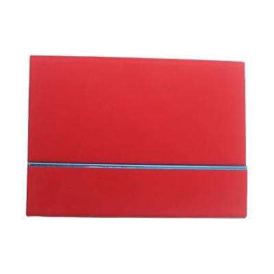 China Red Cover Hardcover Usual Usad Printed Personalized Customizable 40 Page Covers Hardcover Notebook for sale