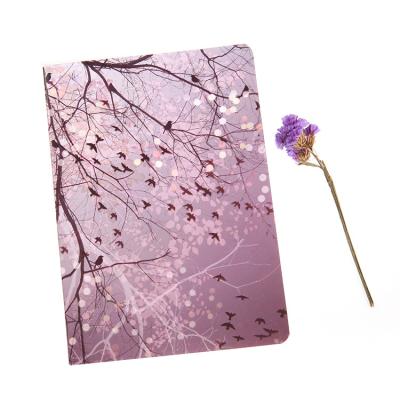 China Wholesale custom printed cheap a5 journal saddle stitch printing professionally made notebook for sale