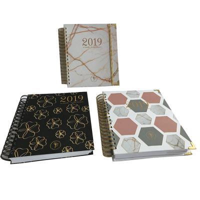 China Spiral Weekly Daily Planner Notebook Printing Custom Notebook Spiral Planner Notebook Printing for sale