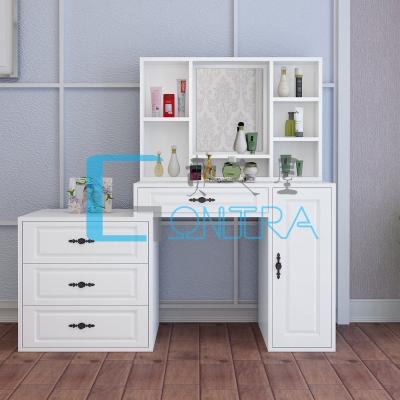 China Nordic marble adjustable small (size) bedroom family is modern and contracted to receive arch dressing table chair for sale