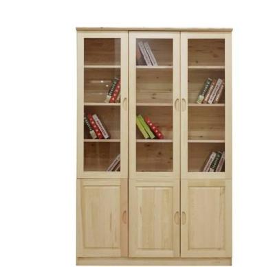 China (Size) Modern Adjustable Modern Solid Wood Bookcase Wooden Shelf for sale