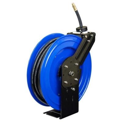 China Germany Wall Mounted Steel Flexible Hose DMECL Case Spring Rewind Auto Hose Reel Air for sale