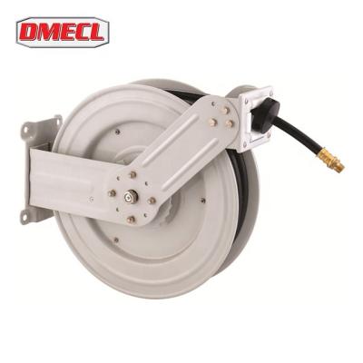 China Delivery Air DMECL Automotive Coil Hose Reel Rubber Air Compressor Hose Reel Price for sale