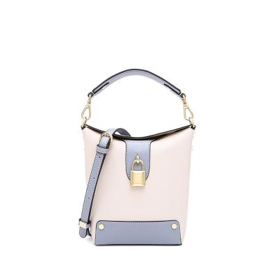 China Cross 2021 - High Quality Body Bag Women PU Leather Bucket Bag Fashion Factory OEM Shoulder Bag Girls Handbag for sale