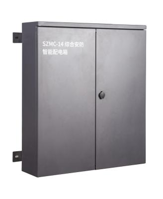 China Steel plate (main choice) IP66 pole-mounted single/double door electrical safety cabinet OEM ODM for sale