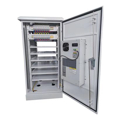 China Steel plate (main choice) Waterproof Traffic Monitoring Equipment Operation and Maintenance Edge Computing Integrated  Cabinet for sale