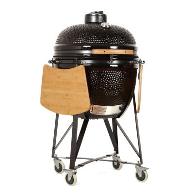 China Easily Assembled 23 Inch Kamado Smokers Stove Main GRILL Ceramic Grill Clay Tandoor Oven for sale