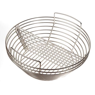 China Easily cleaned kick ash basket suitable for 21inch and 23inch kamado for sale