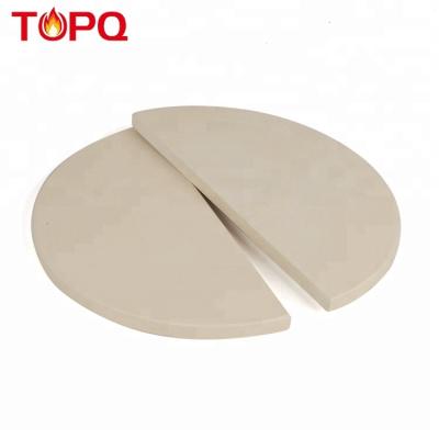 China High Quality Corrosion Resistance TOPQ Ceramic Dish Setter Half Moon Accessory for sale