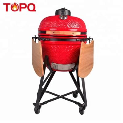 China Adjustable Height TOPQ Ceramic BBQ Accessory Vertical Infrared Outdoor Grill for sale