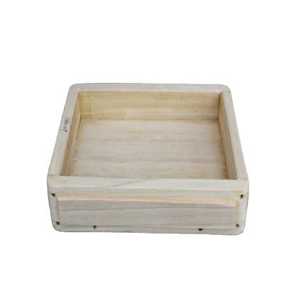 China Europe Best Price Top Quality Wooden Salad Fruit Bowls / Wooden Craft Trays Product for sale