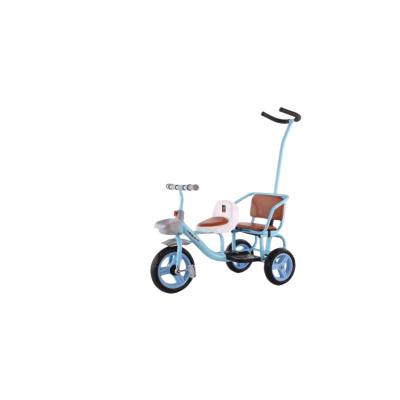 China Ride on Toy Made in china good quality ride on tricycle two seater tricycle with rear pedal child tricycle for sale