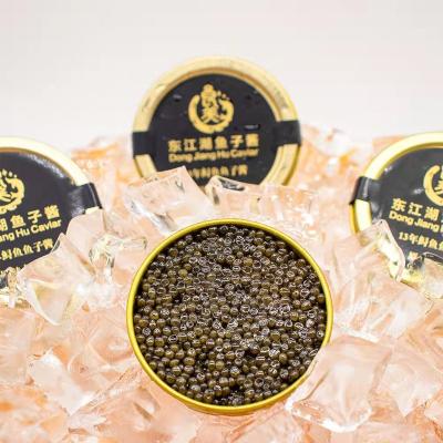 China Liangmei Factory Price Fresh Frozen Russian Caviar 2022 New Design Caviar 30G Canned Caviar for sale