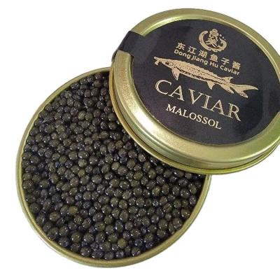 China Liangmei Dongjianghu Fresh Direct Sale Light Gray Gold 10g Manufacturer Canned Sturgeon Caviar for sale