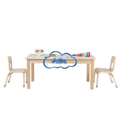 China Kindergarten School Furniture Eco - Friendly Material Classroom Chairs And Tables for sale