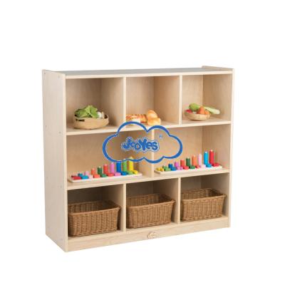 China JOOYES eco-friendly material solid wood indoor kids montessori furniture for sale