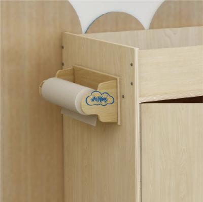 China Eco-friendly Material Infant Diaper Furniture Storage Baby Table Changing Table Set for sale