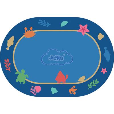 China Eco-friendly Material Nursery Classroom Play Mat Kids Blankets Play Carpet Mat For Kids for sale