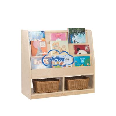 China Montessori Cute Kindergarten Shop Display Rack Kids Furniture Toddler Eco-friendly Material for sale